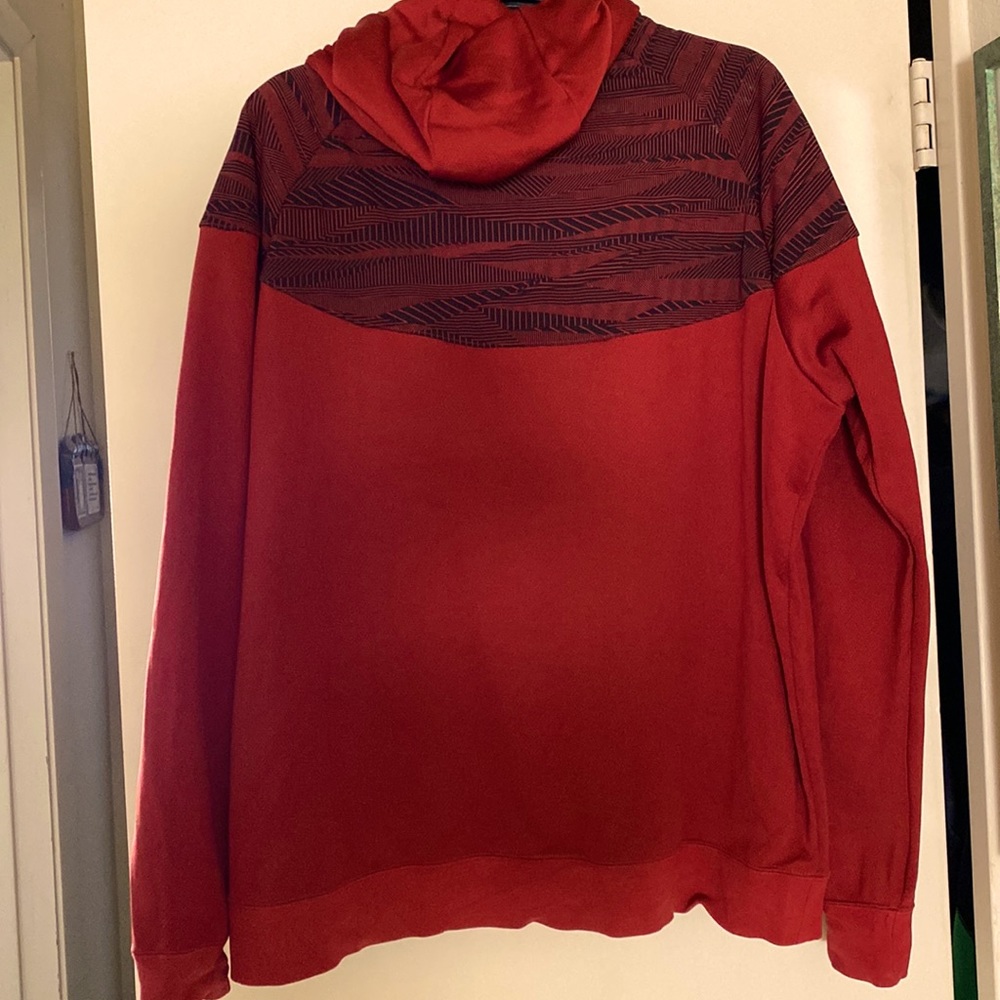 Menswear Nike Air burnt red hooded performance wear jacket. - Picture 5 of 5
